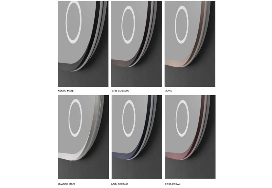 Ledimex Rimini Ledimex miroir de salle de bain LED avec éclairage détail 8