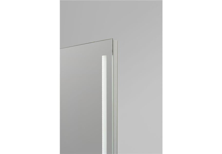Miroir de salle de bains avec éclairage LED Liberty Bruntec détail 3