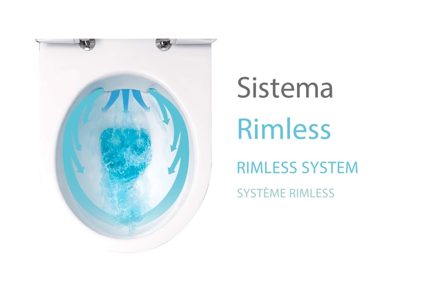 Pack WC + bidet Merlín Bruntec détail 7