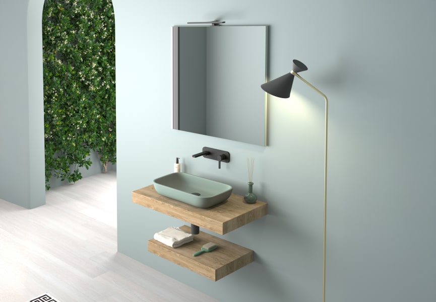 Ensemble de meubles de salle de bains Coycama Flow environnement 6