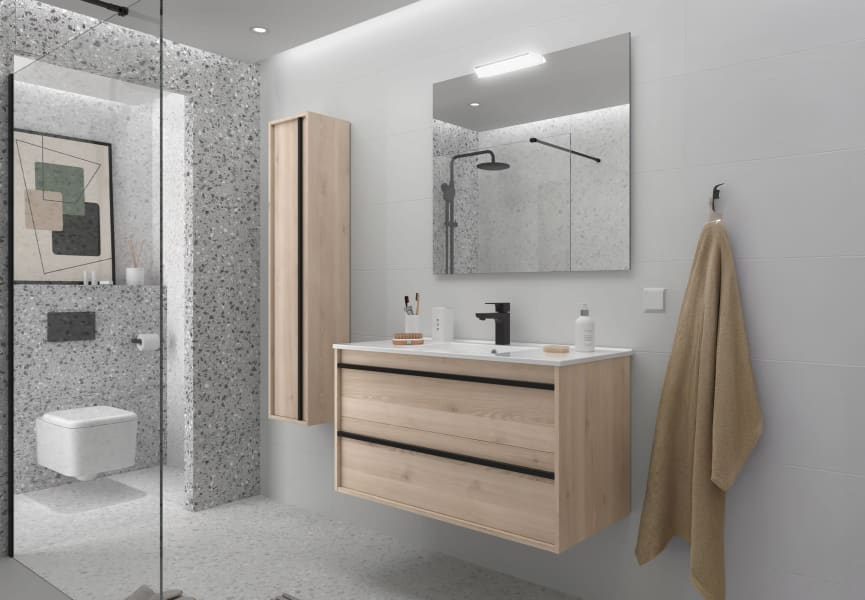 Ensemble de meubles de salle de bains Attila Salgar principal 2