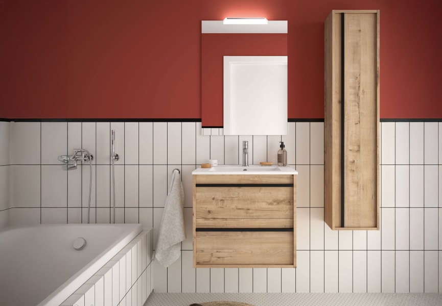 Ensemble de meubles de salle de bains Attila Salgar environnement 17