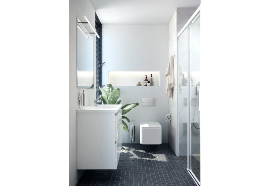 Porte-rouleau de toilette Duo Round Cosmic environnement 3