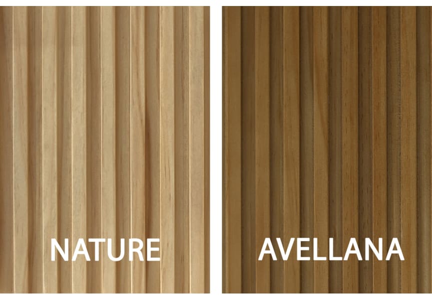 Meubles de salle de bain modernes en bois massif Alpes Bruntec détail 4