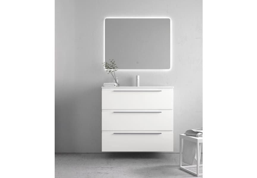 Armoire de toilette à profondeur réduite 39 cm Carmen Avila dos principal 0
