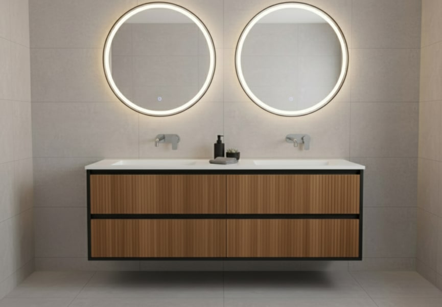 Ensemble de meubles de salle de bains Alpes 18 Bruntec principal 0