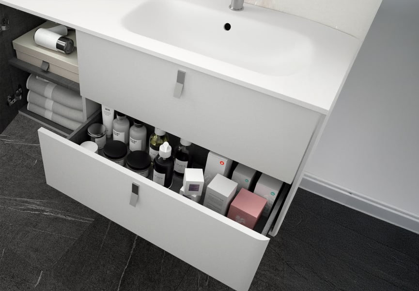 Meubles de salle de bains Uniiq Salgar détail 4