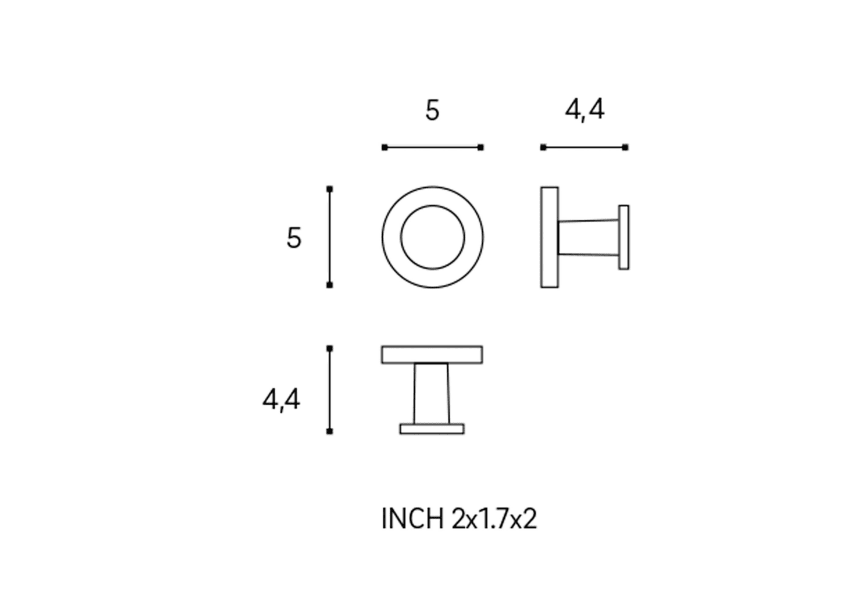 Cintre de salle de bain Start Cosmic croquis 5