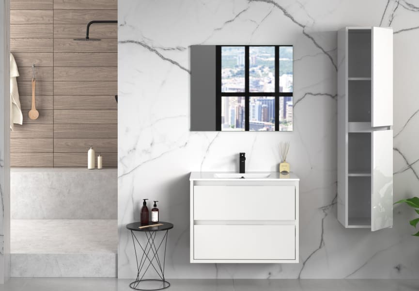 Colonne de salle de bains Boston Bruntec environnement 8