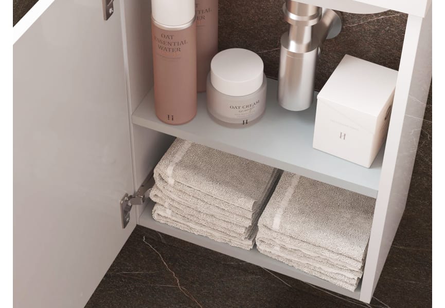 Ensemble meuble de salle de bain profondeur réduite 25 cm Slim Ávila Dos détail 6