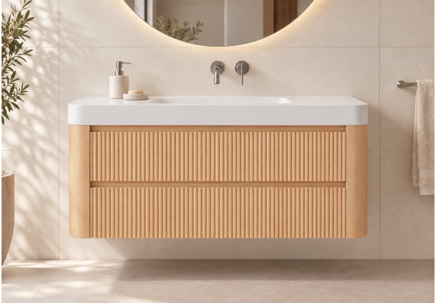 Ensemble de meubles de salle de bains Duna Bruntec principal 1
