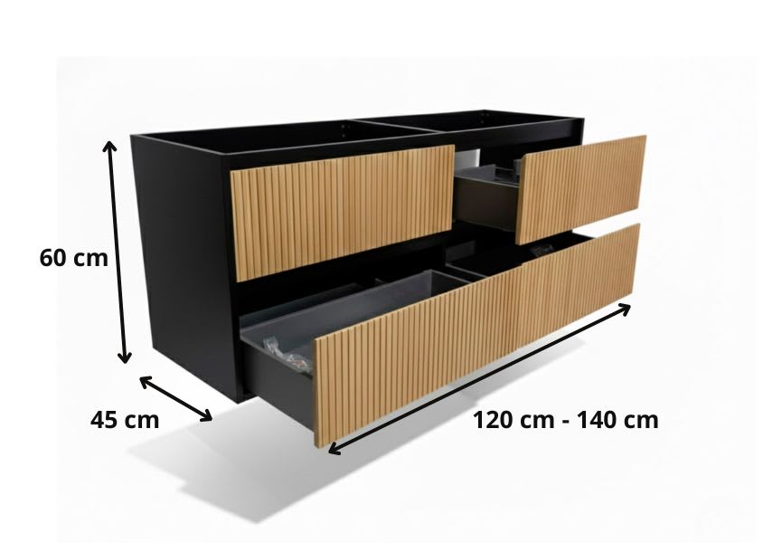 Ensemble de meubles de salle de bains Alpes 18 Bruntec croquis 12