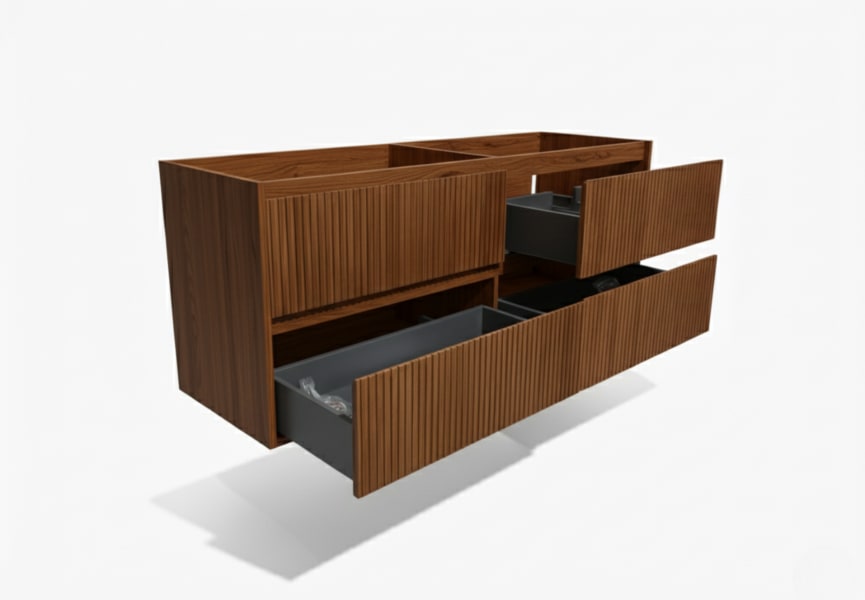 Ensemble de meubles de salle de bains Alpes 18 Bruntec principal 5