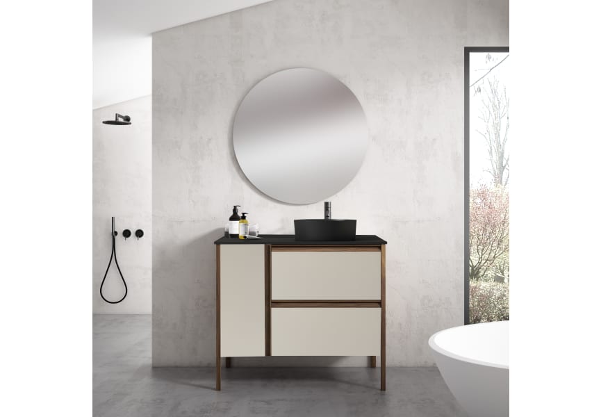 Meuble de salle de bains avec plan de toilette compatech Icon Visobath principal 1