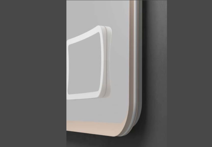 Miroir de salle de bain avec éclairage LED Duomo Ledimex principal 6