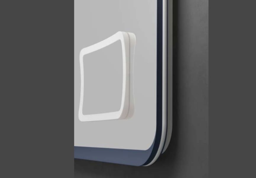 Miroir de salle de bain avec éclairage LED Duomo Ledimex principal 5