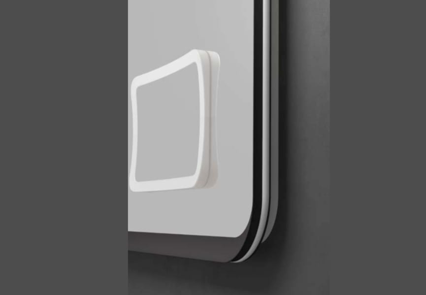 Miroir de salle de bain avec éclairage LED Duomo Ledimex principal 2