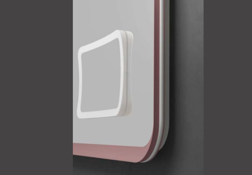 Miroir de salle de bain avec éclairage LED Duomo Ledimex principal 3
