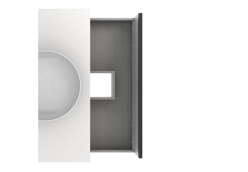 Yoko Top Amizuva meuble de salle de bain avec ensemble lavabo avec plan de toilette détail 6