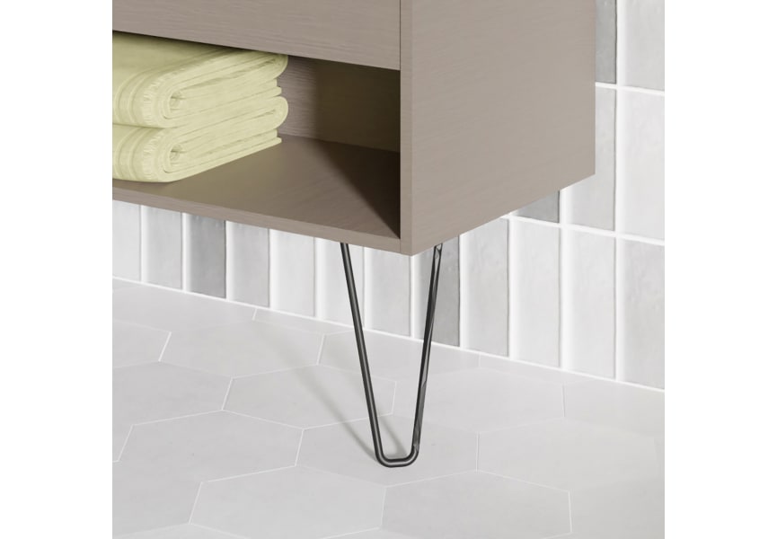 Yoko Top Amizuva meuble de salle de bain avec ensemble lavabo avec plan de toilette détail 3