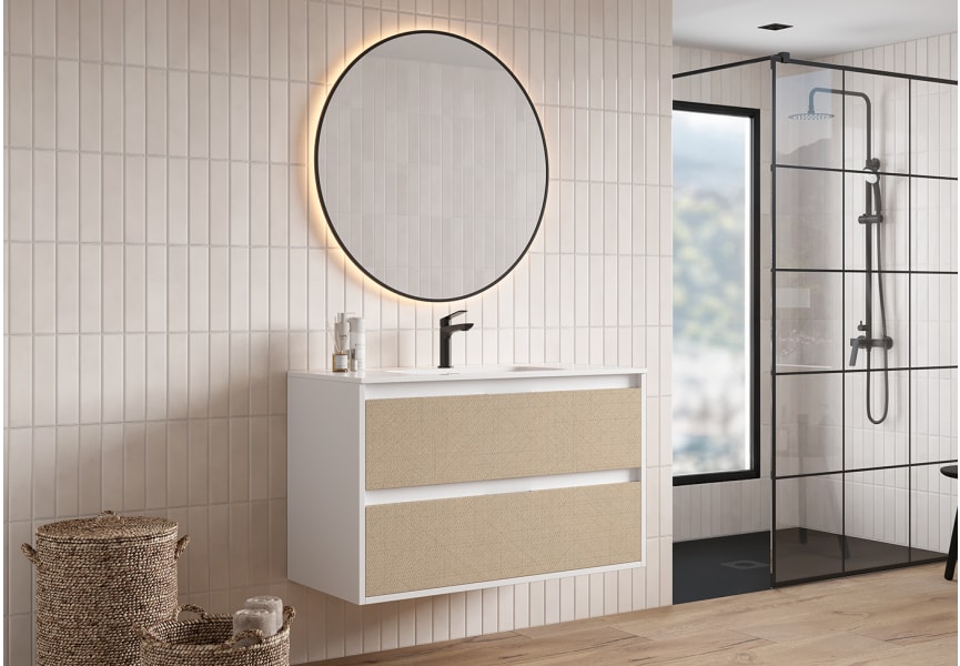 Ensemble complet de meubles de salle de bains Zaoma Bruntec environnement 10