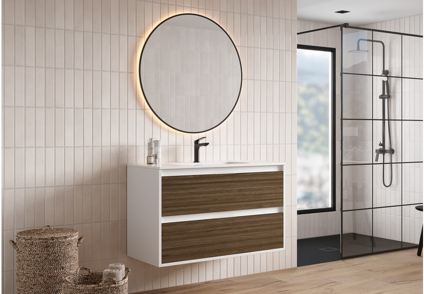 Ensemble complet de meubles de salle de bains Zaoma Bruntec environnement 6