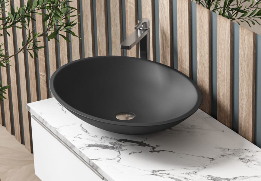 Coycama Orbit lavabo à poser détail 17