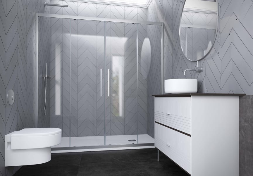 Paroi de douche Elma (EL-225) Profiltek principal 0