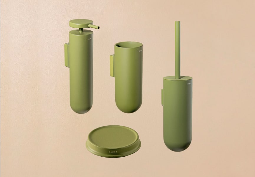 Set d'accessoires de salle de bains Geyser Cosmic principal 2