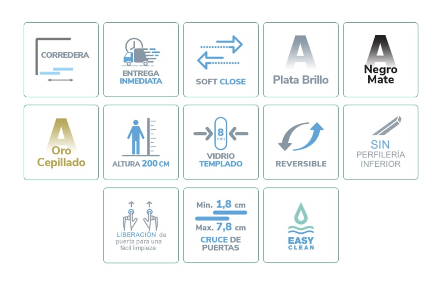 Paroi de douche Pavia (105) Kassandra option 7