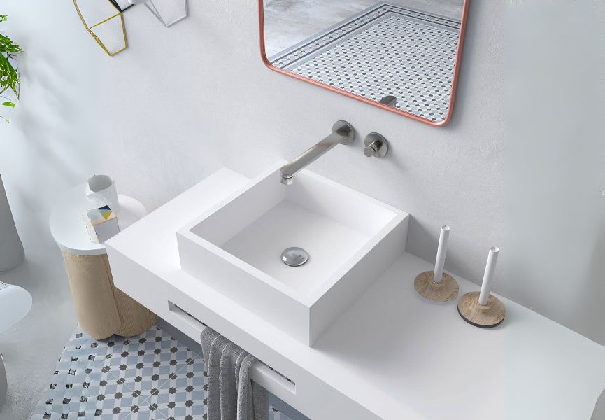 Vasque à poser Quadro Bruntec principal 0