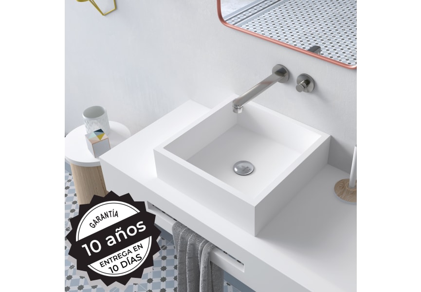 Lavabo à poser Bruntec Quadro option 3