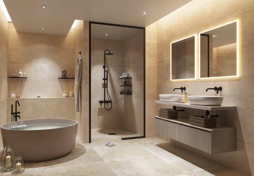 Ledimex Ledimex Boston miroir de salle de bain à LED environnement 5