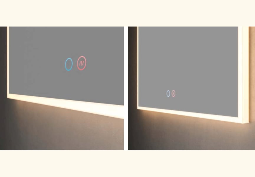 Ledimex Ledimex Boston miroir de salle de bain à LED détail 3