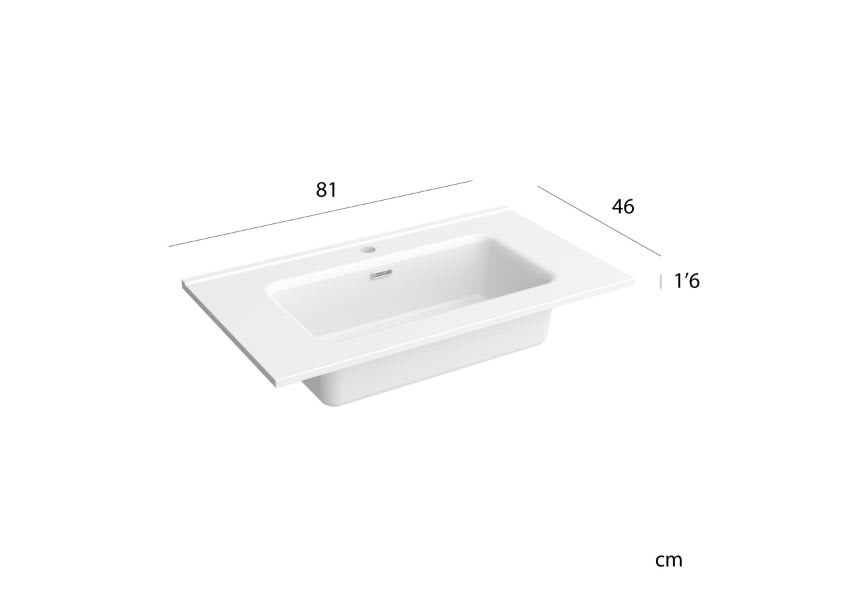 Ensemble meuble-lavabo Morai Salgar détail 4
