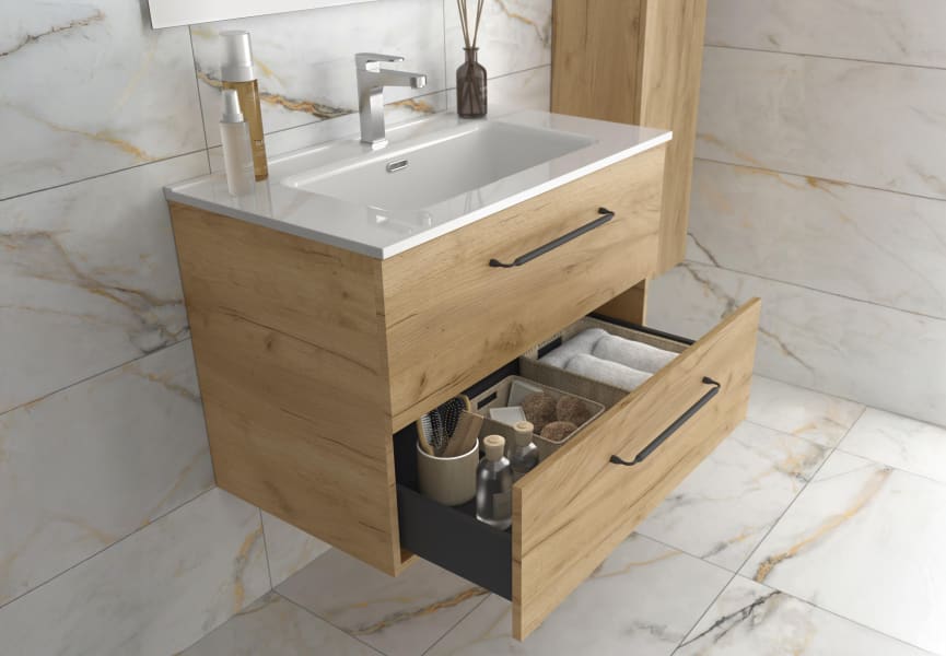 Ensemble meuble-lavabo Morai Salgar détail 1