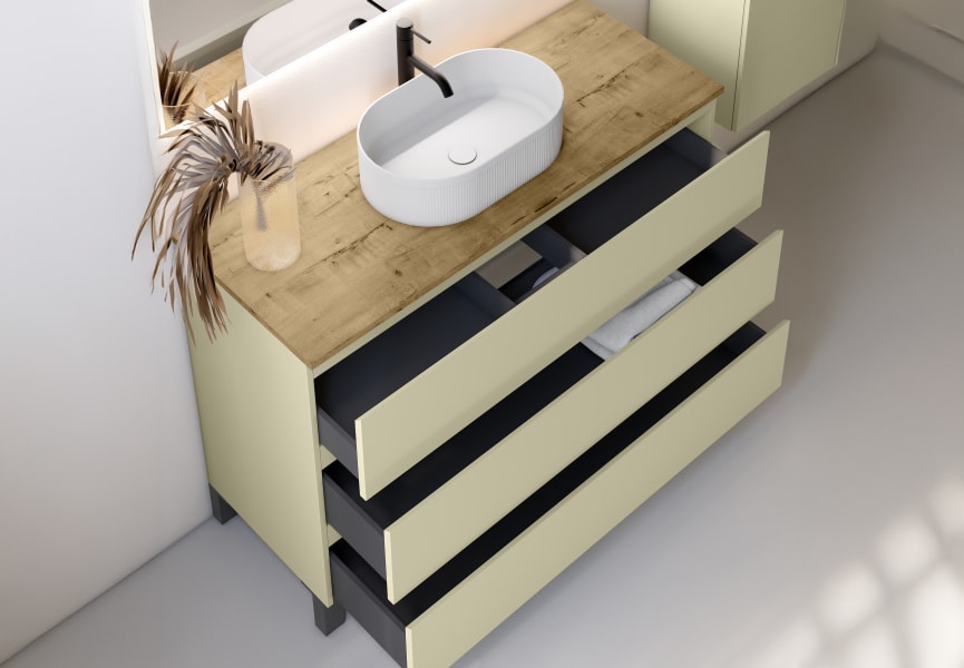 Ensemble de meubles de salle de bains Roma Bruntec principal 6