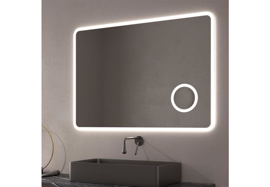 Miroir de salle de bains avec éclairage LED Palau Eurobath principal 0