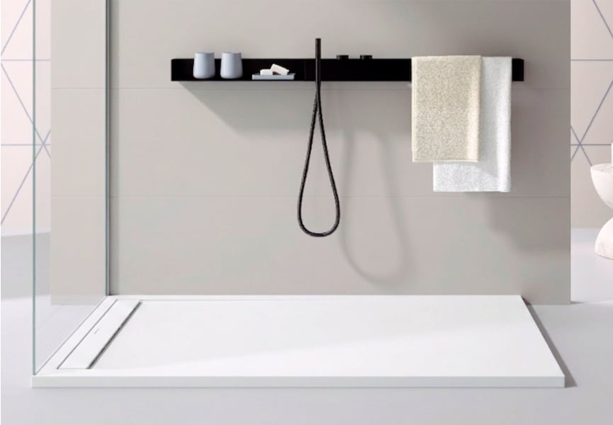Receveurs de douche en résine Design New Bruntec environnement 22