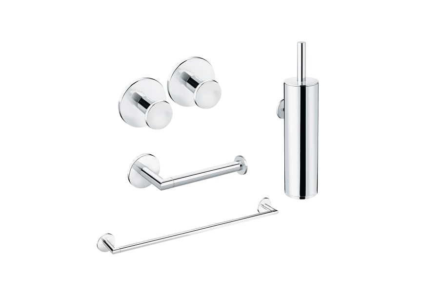 Set d'accessoires de salle de bains Duo Round Cosmic principal 0
