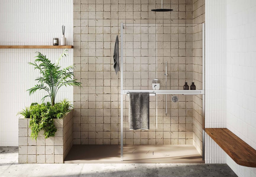 Paroi de douche double (TW-2002) Profiltek principal 0