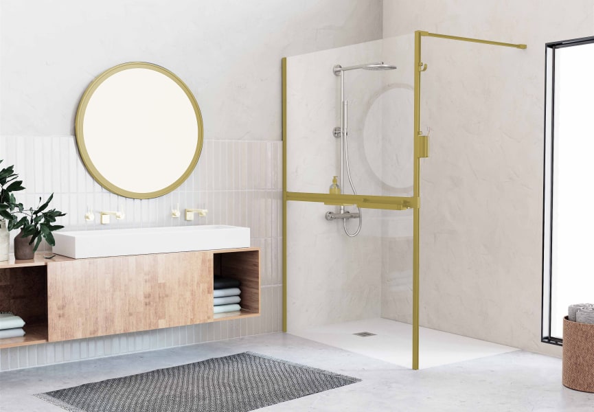 Paroi de douche double (TW-2002) Profiltek principal 3