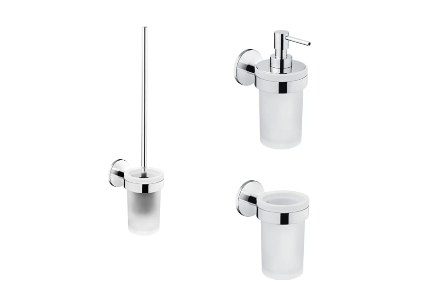 Set d'accessoires de salle de bains Duo Round Cosmic principal 0