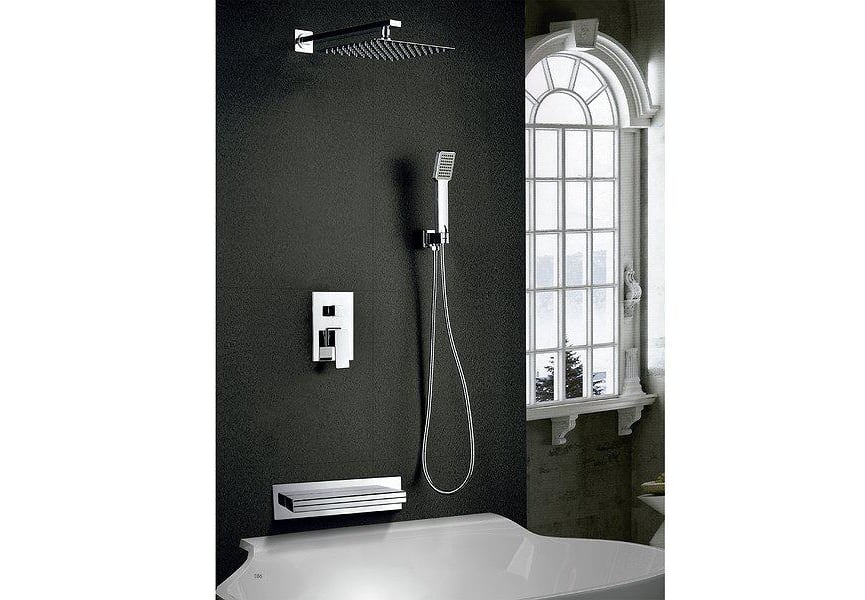 Ensemble douche et baignoire encastrées Java Imex principal 0