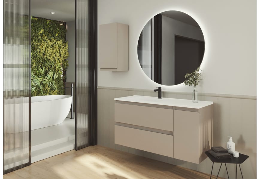 Meuble de salle de bains MDF laqués Vilma Bruntec principal 2
