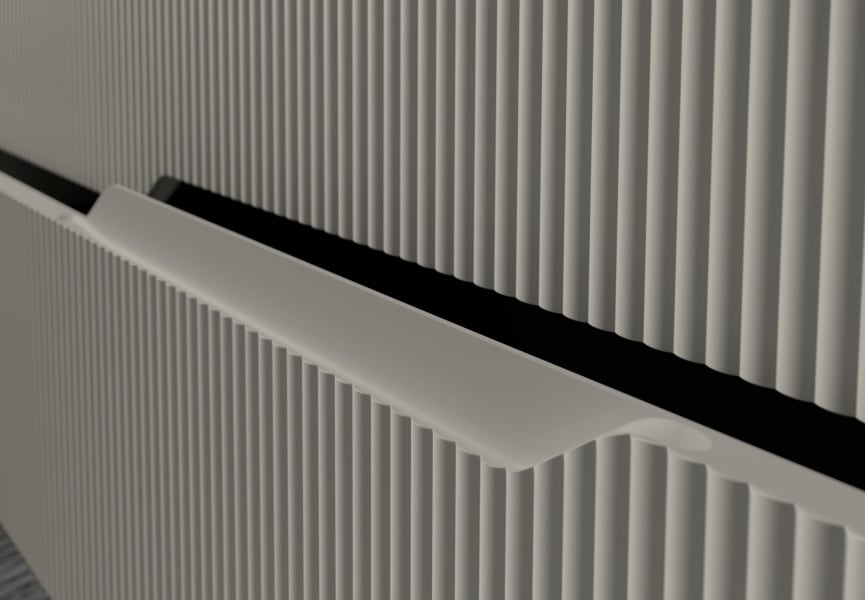 Ensemble de meubles de salle de bain en bambou Coycama détail 6
