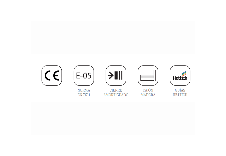 Meubles de salle de bains avec plan de toilette en bois Noja Salgar option 12