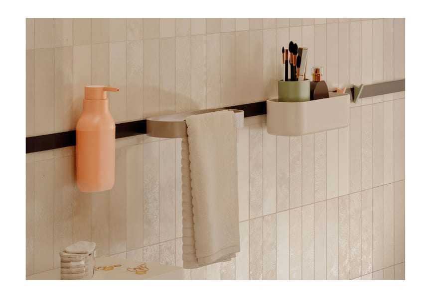 Ensemble de lavabo modulaire Alife avec guide mural par Cosmic principal 0