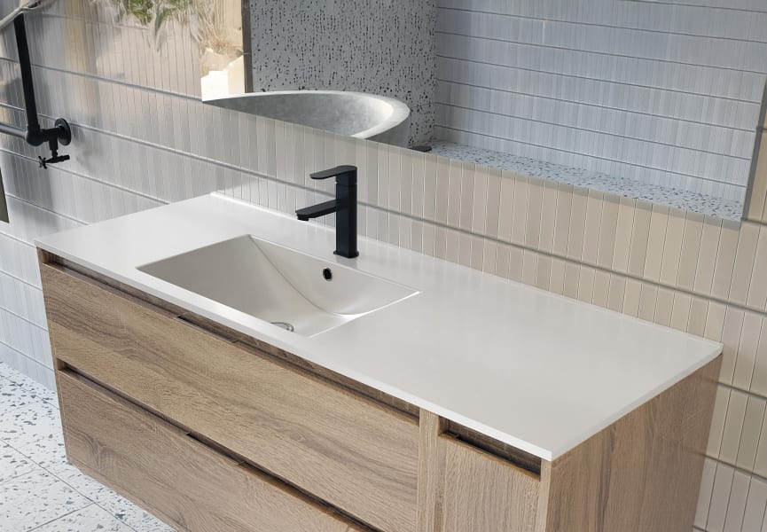 Ensemble de meubles de salle de bains Coban Bruntec détail 4