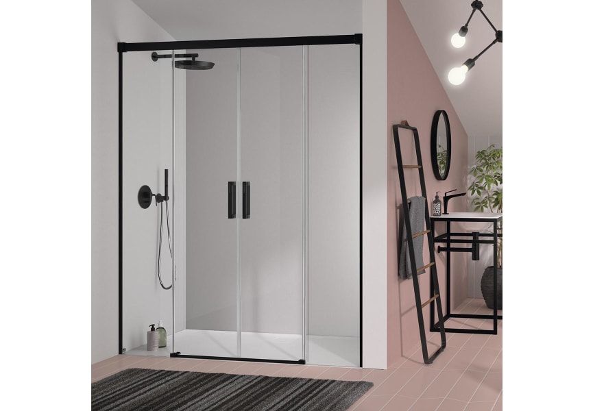 Paroi de douche en Glasé (GS100) Kassandra principal 1